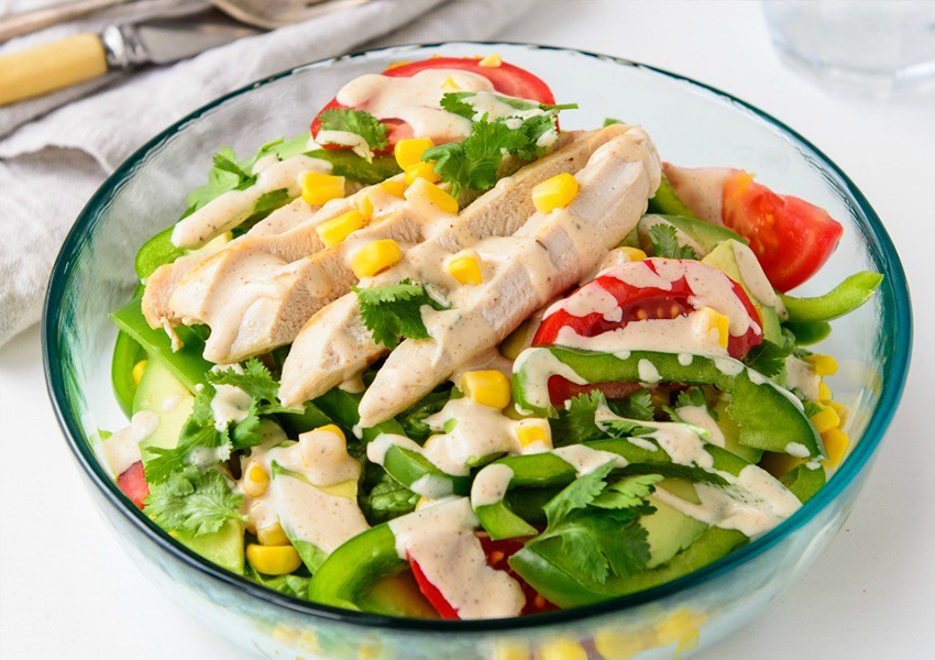 Salad thịt gà
